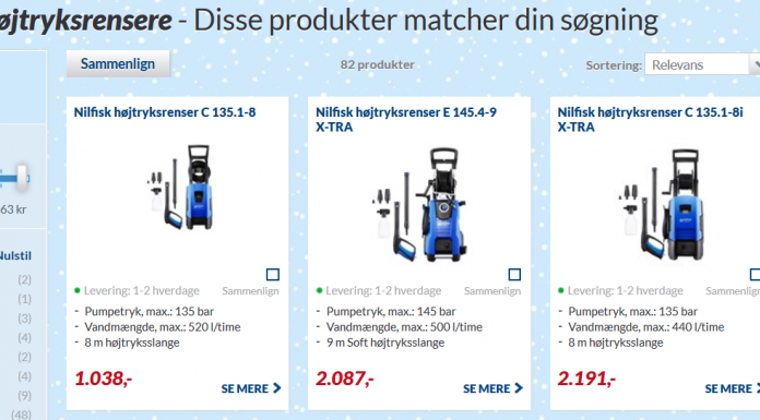 højtryksrensere